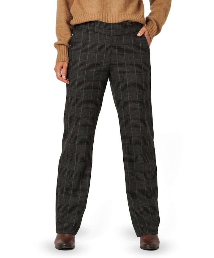 Scarlet Wide Leg dames broek grijs