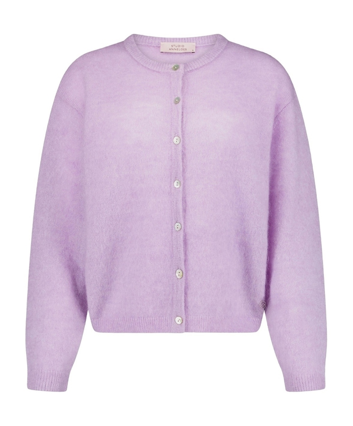 Dames vest paars