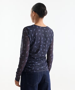 Dames top blauw