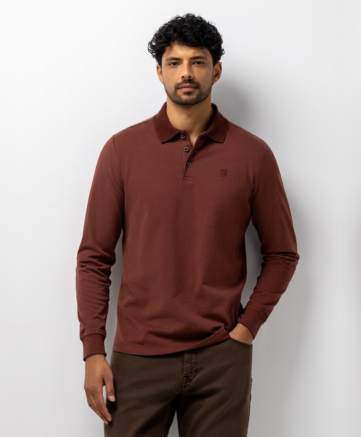 Heren polo roze