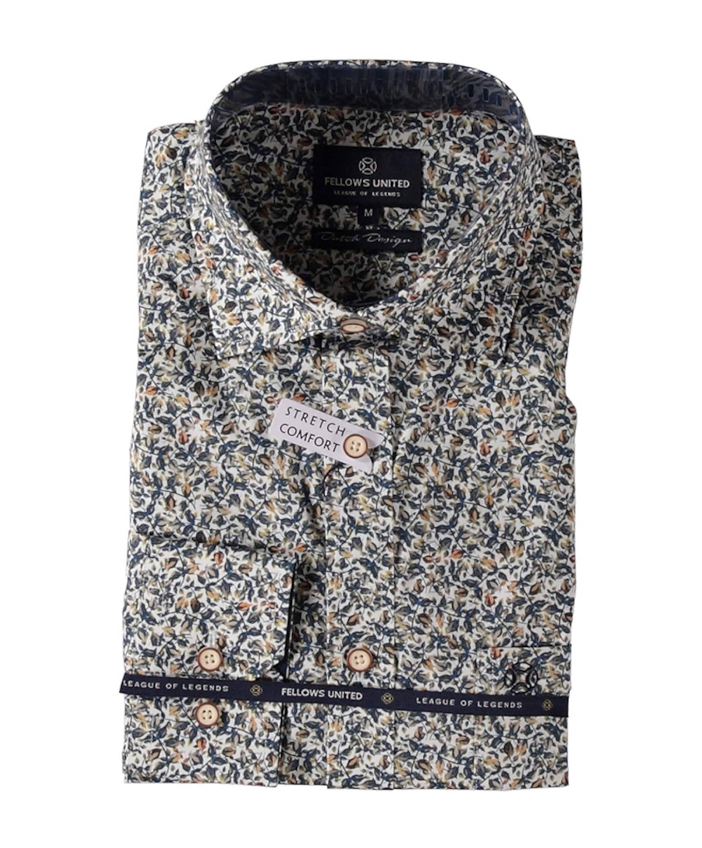 Overhemd lange mouw groen