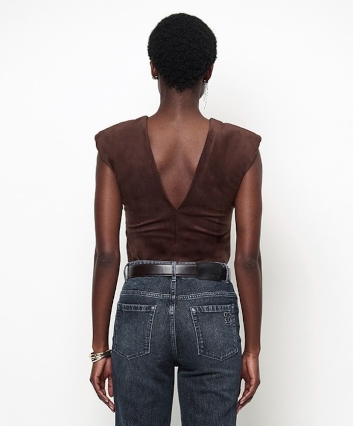 Dames body bruin