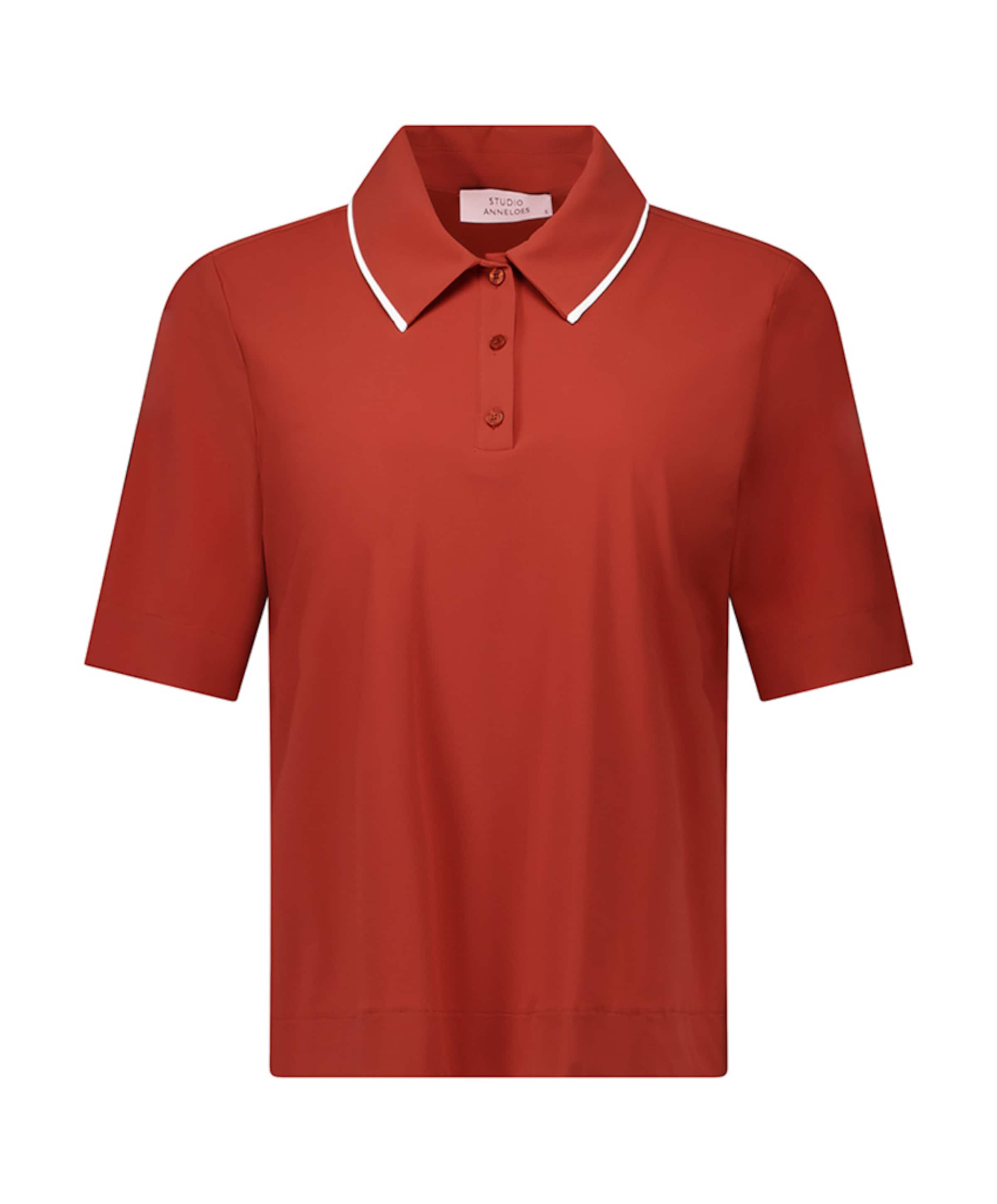 Dames polo brique