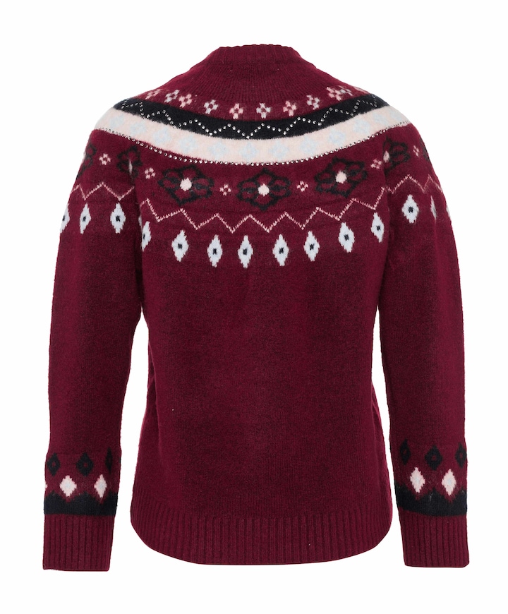 Dames trui bordeaux
