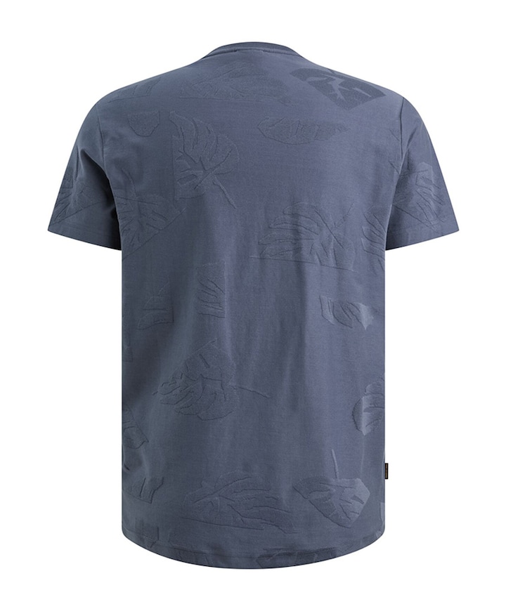 Heren T-shirt blauw