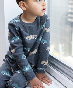 Jongens pyjamaset grijs