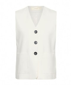 Dames gilet ecru