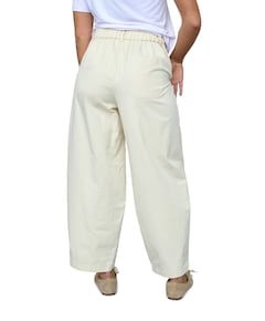 EDITH-PA dames broek ecru