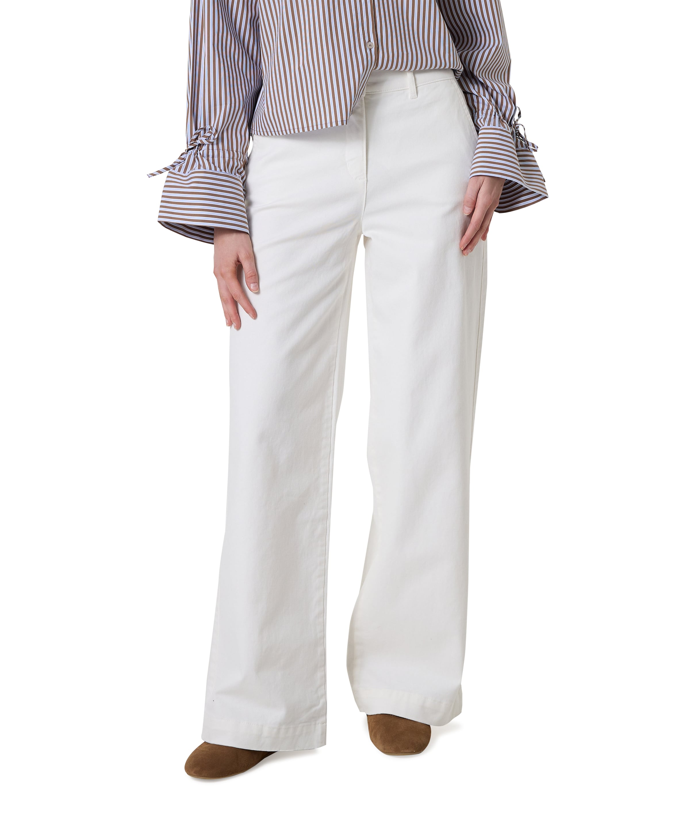 ROSE dames broek ecru