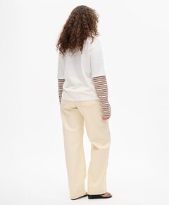 Dames longsleeve wit