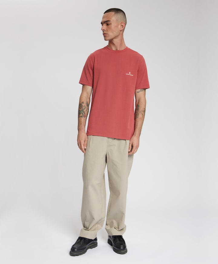 Heren T-shirt rood