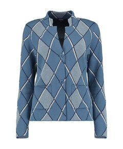 Dames blazer blauw