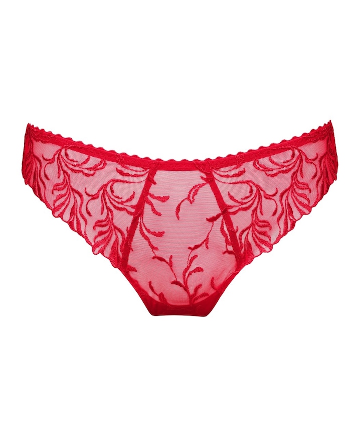 Dames string rood