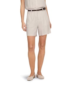 ONLSIESTA HW BELT LIN BL SHORTS dames korte broek ecru