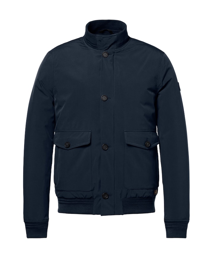 Heren jas blauw