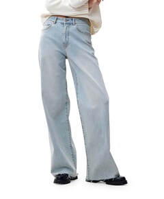 Loose fit jeans blauw