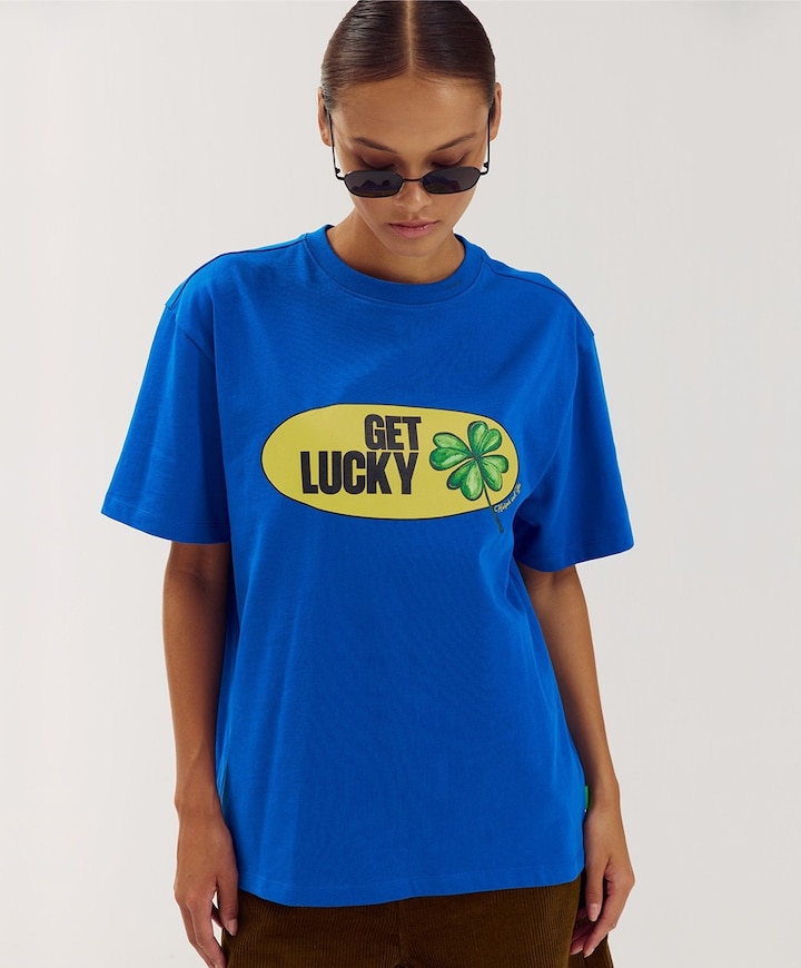 Dames T-shirt blauw