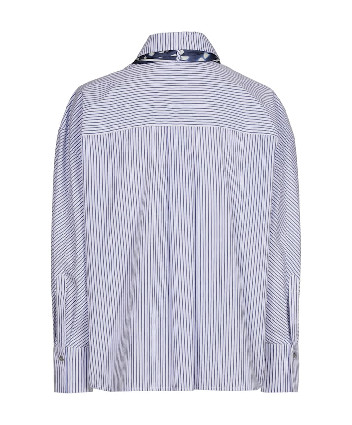 Dames blouse blauw