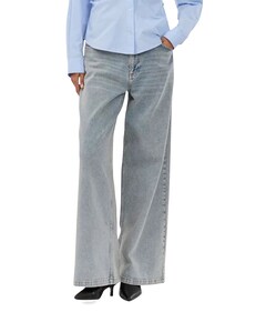 Isoldemd solid dames jeans blauw