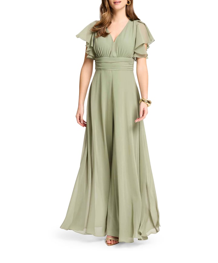 dames jumpsuit groen