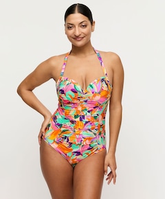 Dames badpak multicolor