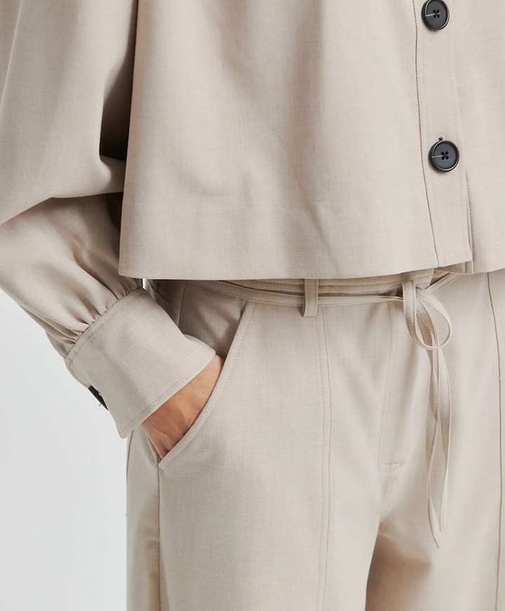 Zoie Cargo dames broek beige