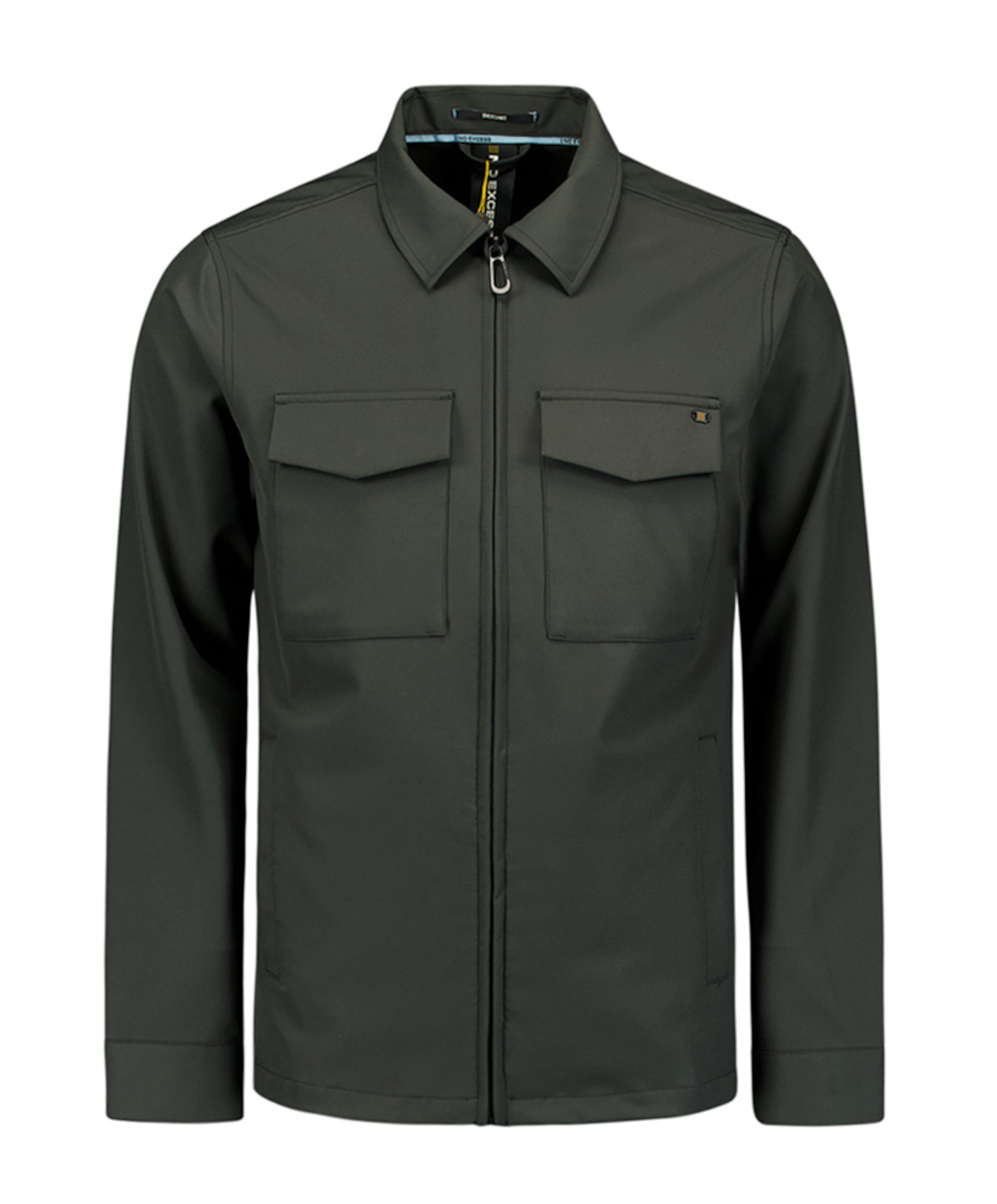 Overhemd lange mouw groen