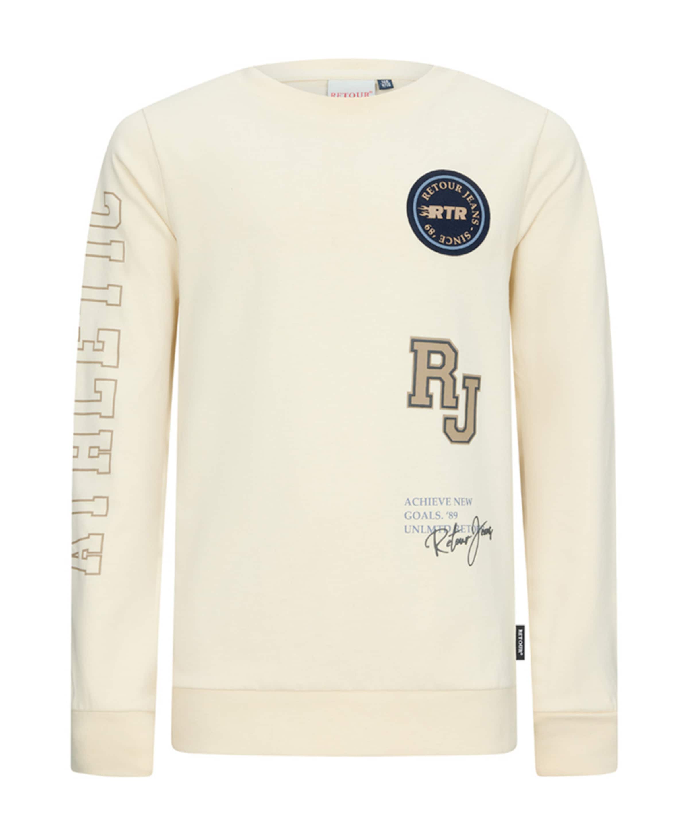 Jongens sweater ecru