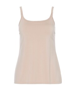 Dames hemd beige