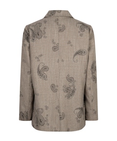 Dames blazer bruin