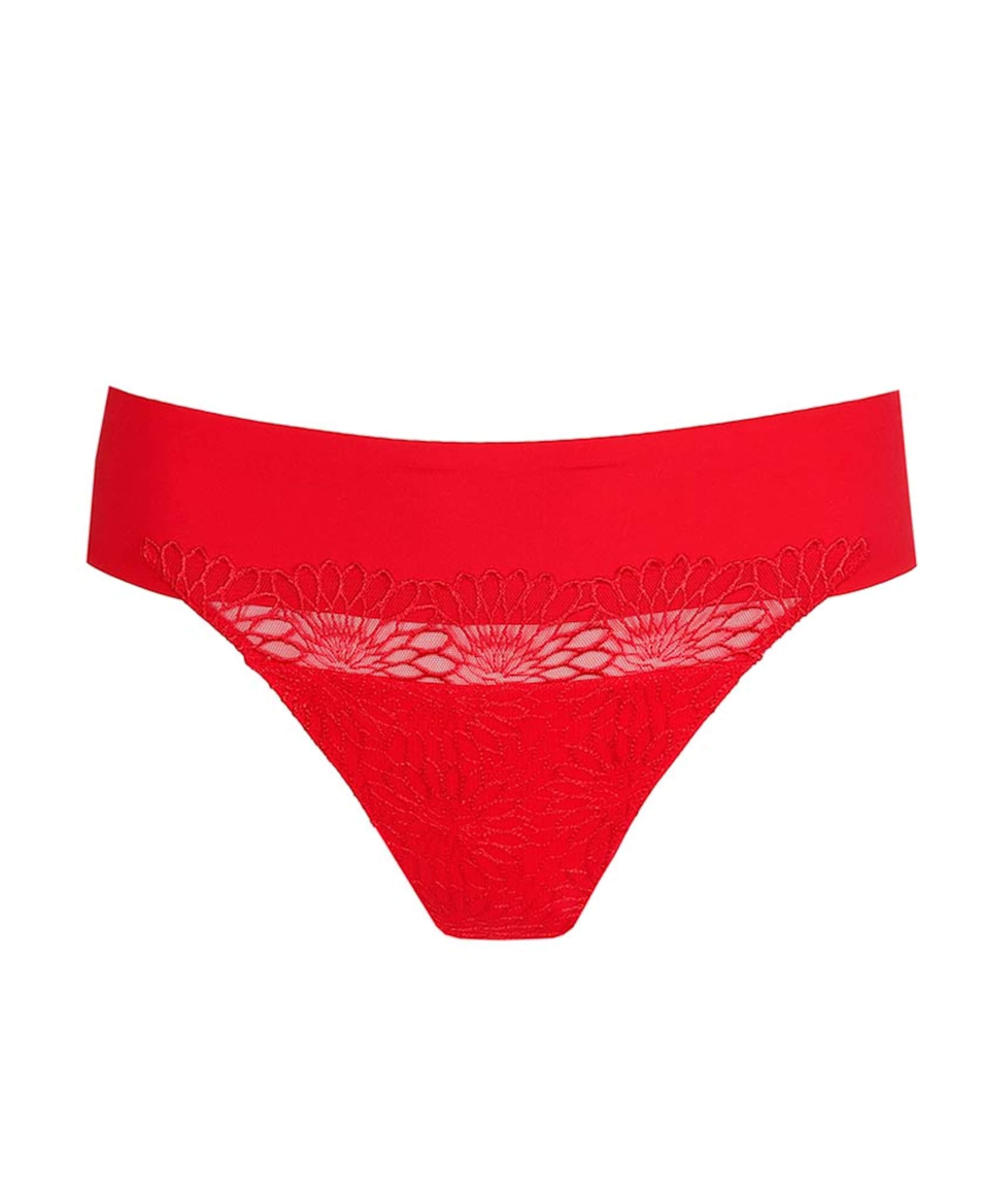 Dames string rood