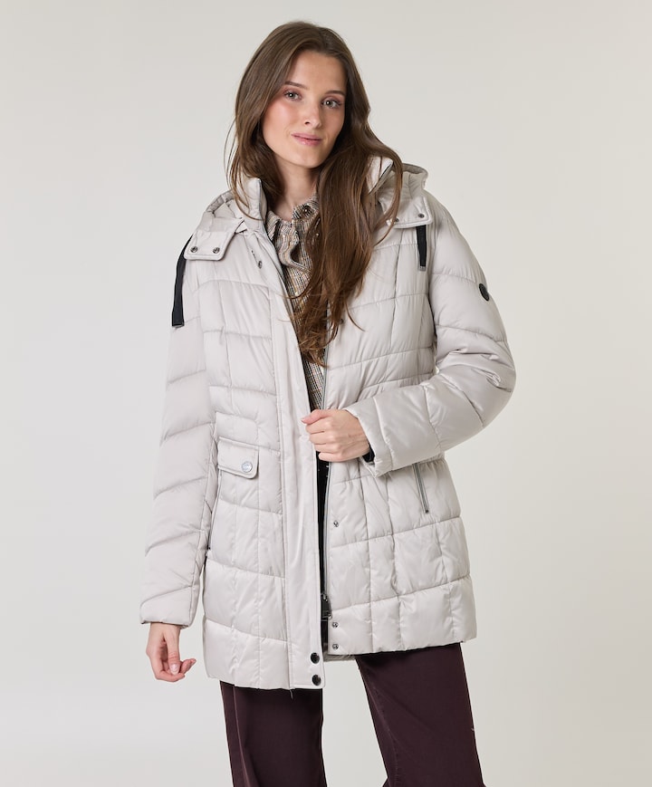 Dames jas beige