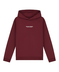 Jongens hoodie bordeaux