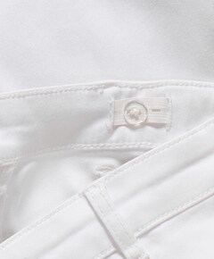 KOGSYLVIE CLEAN WIDE LEG WHITE PIM meisjes broek wit