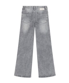 Wide Fit Lightgrey meisjes jeans grijs
