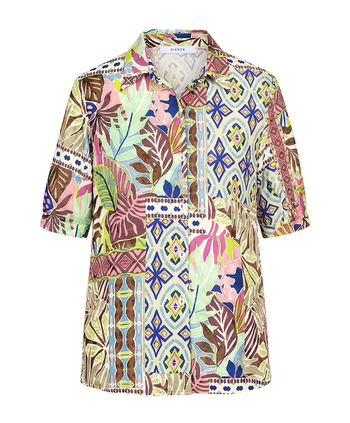 Dames blouse multicolor