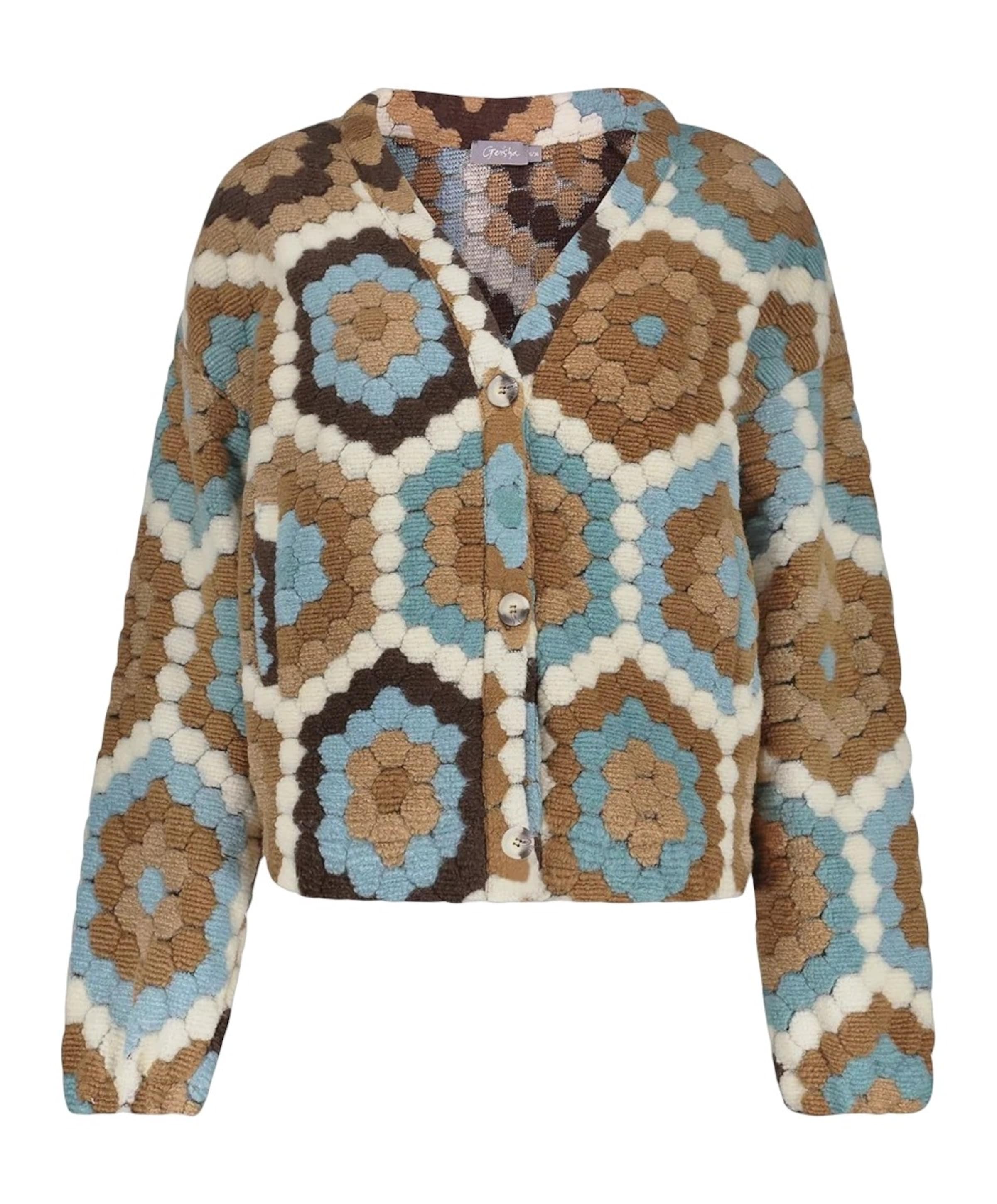 Dames vest multicolor