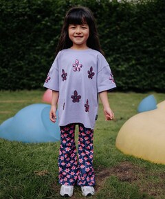 Meisjes T-shirt paars