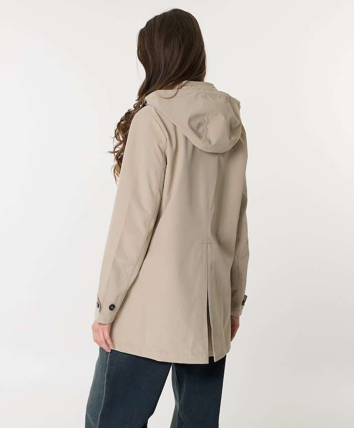 Dames jas beige