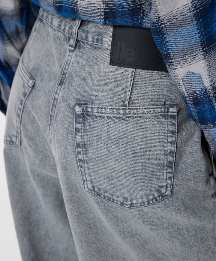 74/POPS61 dames jeans grijs