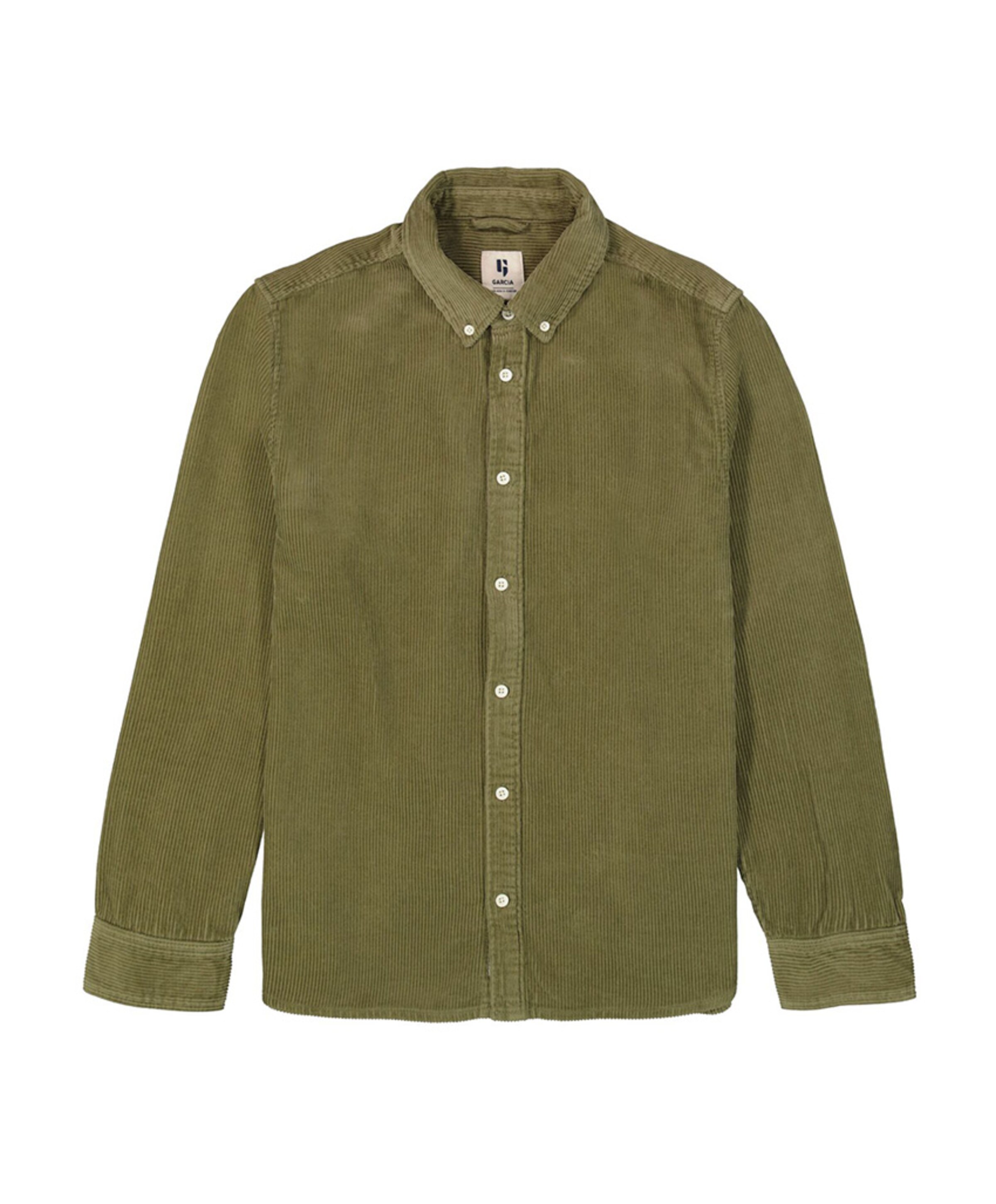 Heren overshirt groen