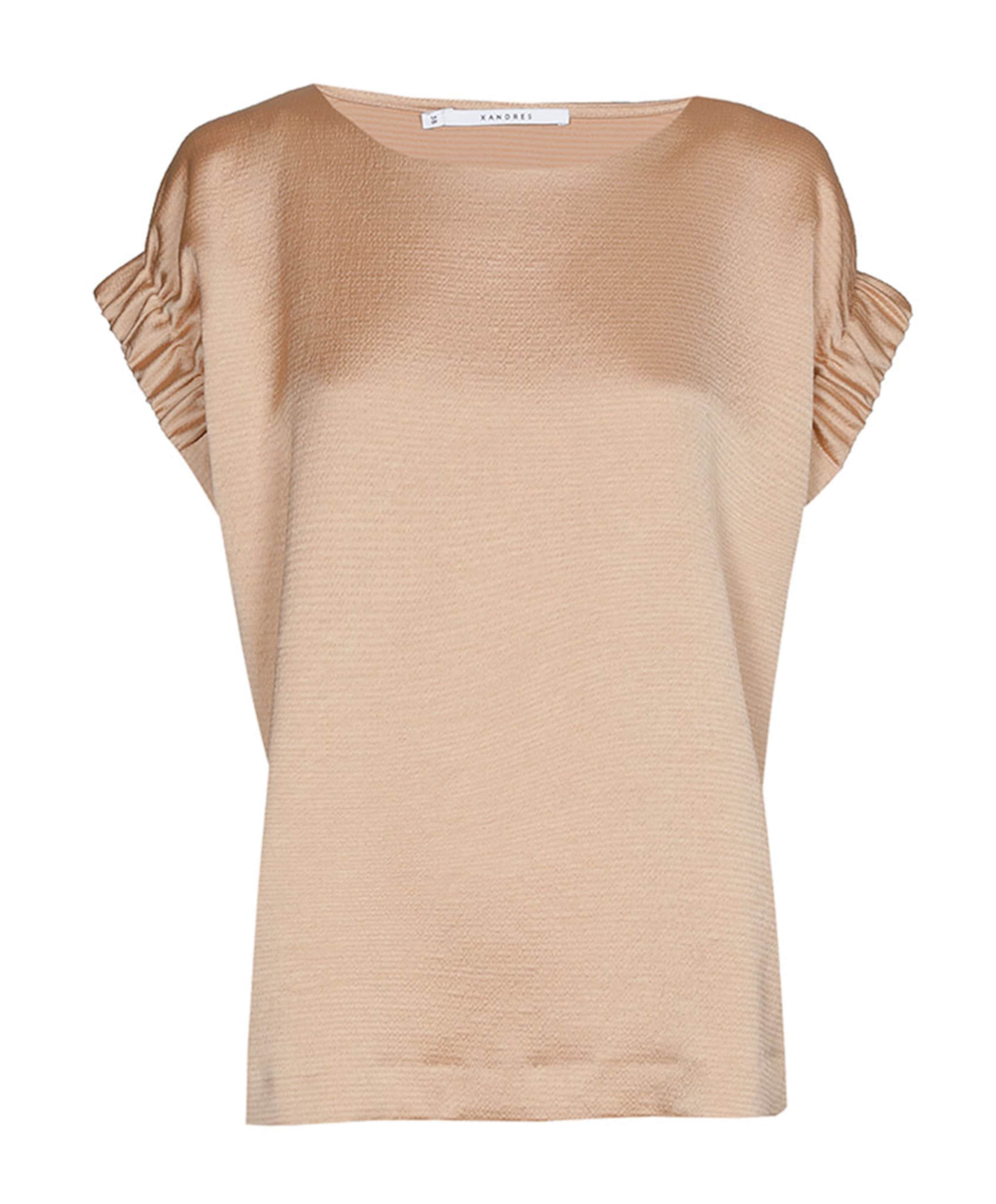 Dames blouse beige