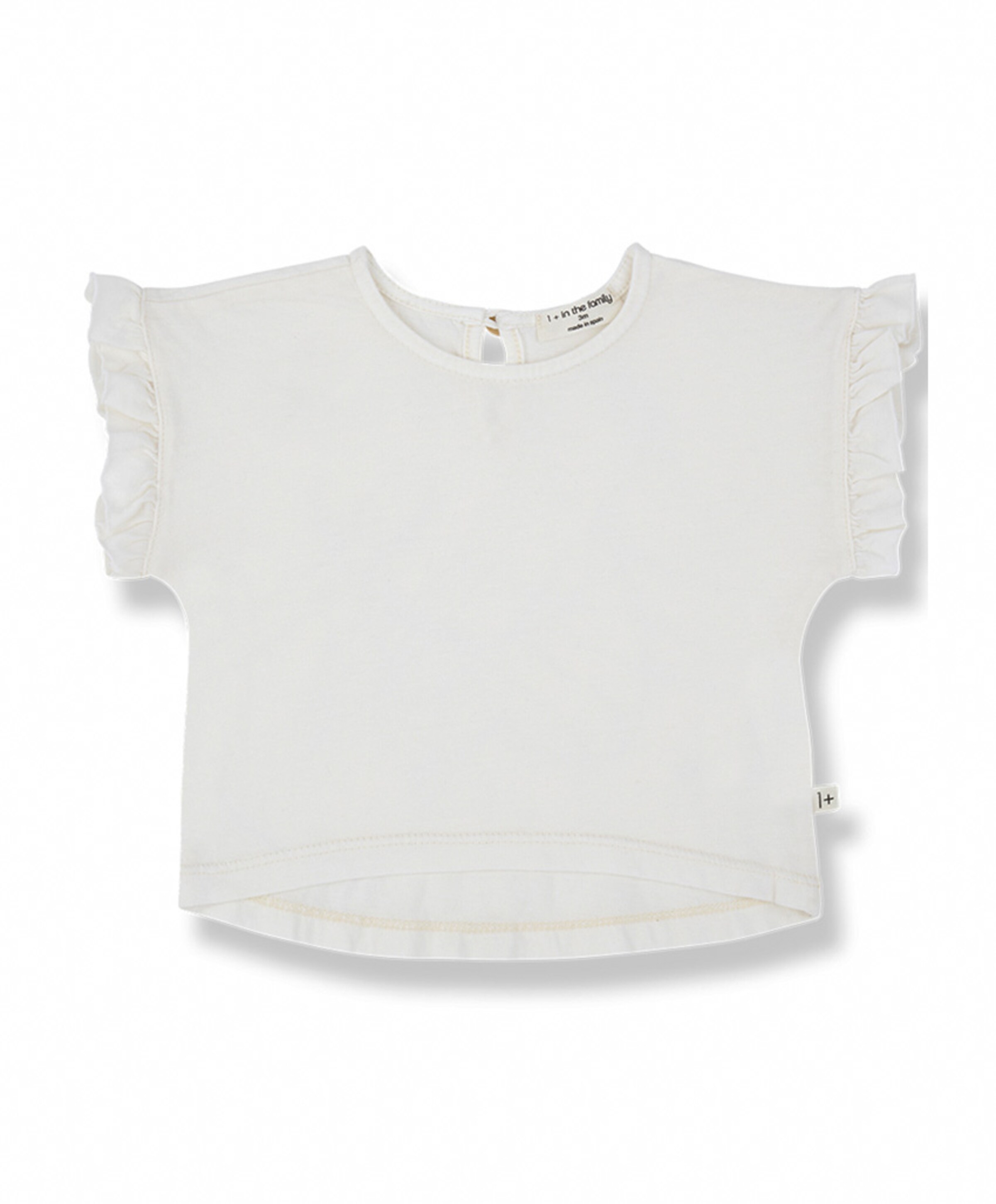 Meisjes T-shirt ecru