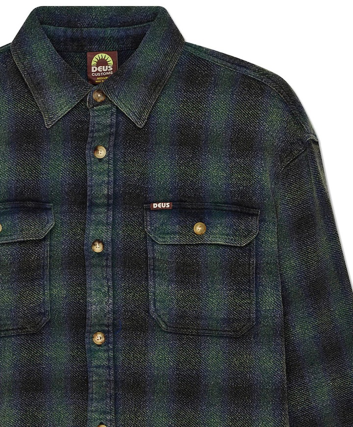 Overshirt groen