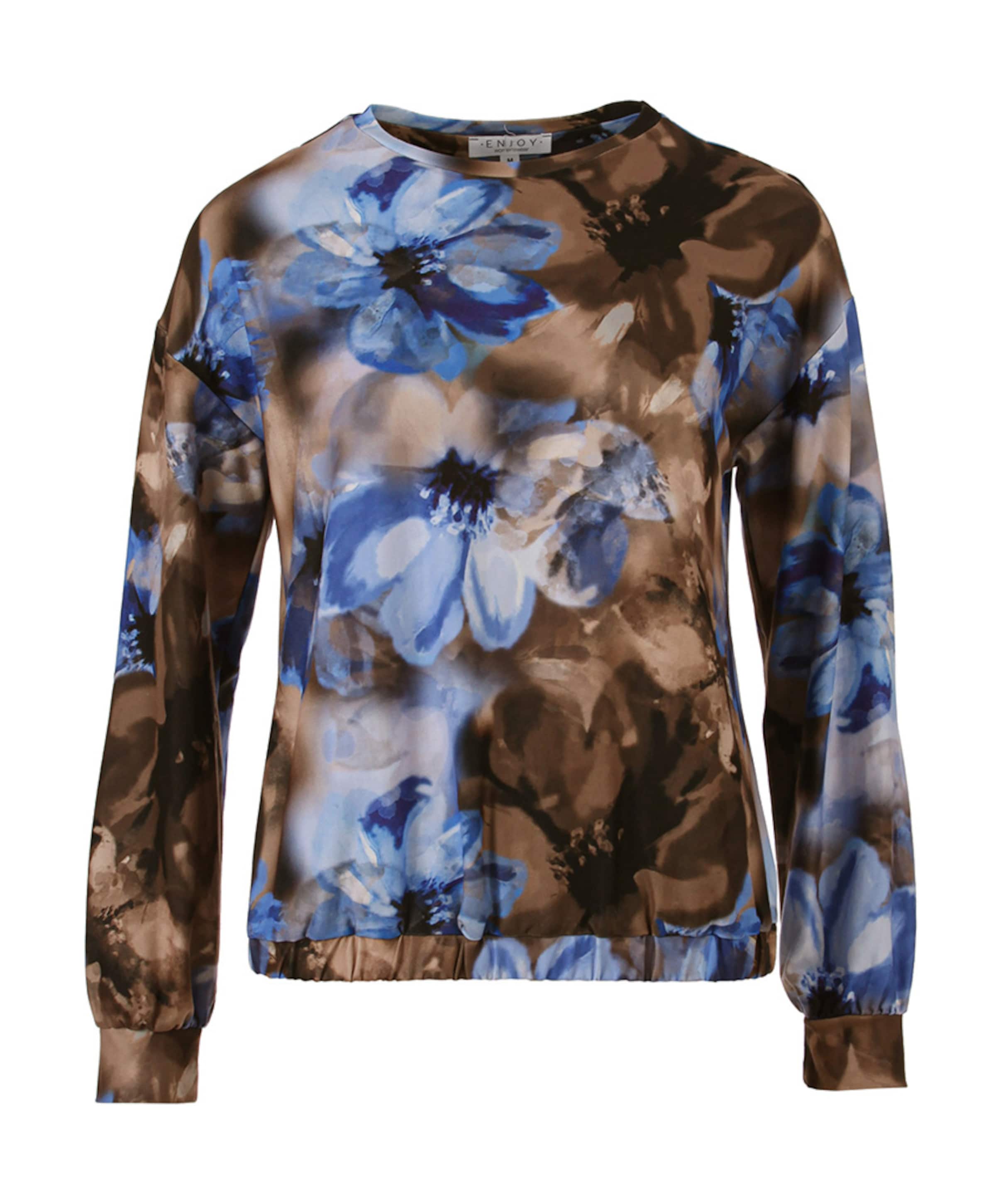 Dames longsleeve bruin