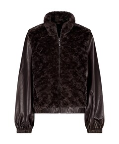 Dames jas bruin