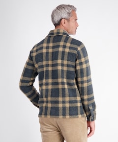 Heren overshirt blauw