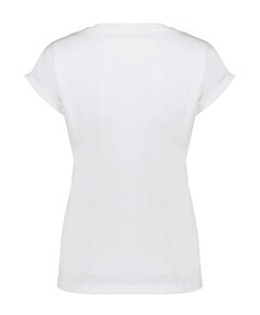 Dames t-shirt ecru