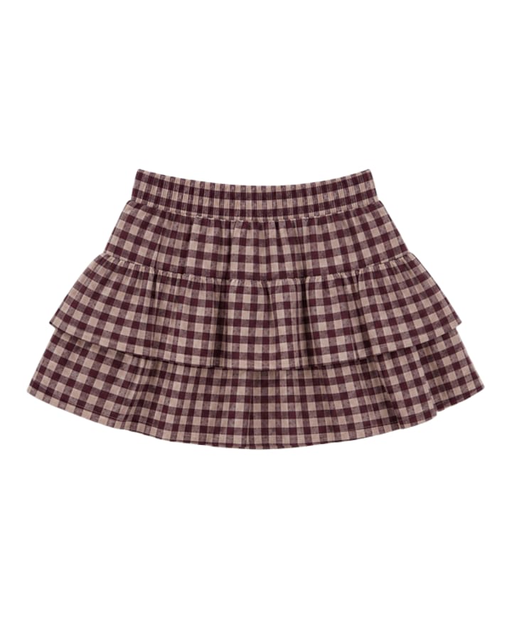 Meisjes rok bordeaux