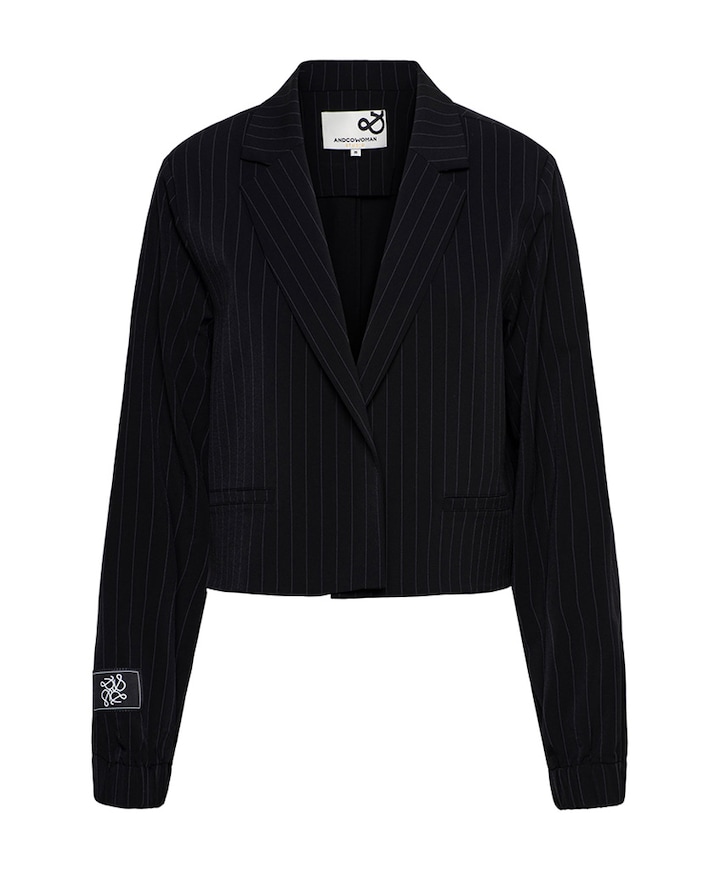 Dames blazer zwart